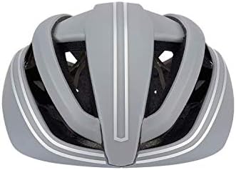 HJC Helmets Unisex – Erwachsene Ibex 2.0 Strassenhelm, MT Grey Silver LINE, M 55~59CM