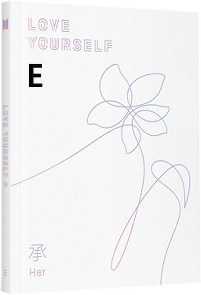 BTS Album „Love Yourself: Her“ von der Band Bangtan Boys, E-Version des Albums, CD + Poster + Fotobu