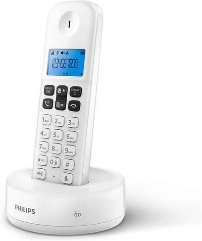 Draadloze telefoon Philips D1612W/34 1,6" 300 mAh Gap (2 pcs) Wit (S0424397) weiss