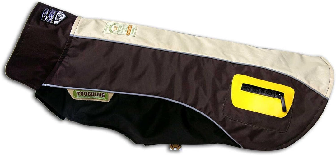 Karlie Touchdog Hundemantel für draussen XXXXL schwarz, XXXXL schwarz