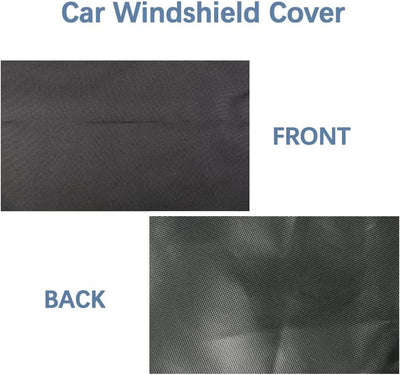 PACEWALKER Frontscheibe Wrap Cover für FIAT DUCATO 2006-2014, Luxury Windschutzscheibe Vorhang Cover