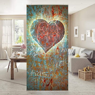 Bilderwelten Raumteiler Lovely Thoughts 250x120cm ohne Halterung 250x120cm without hanger, 250x120cm