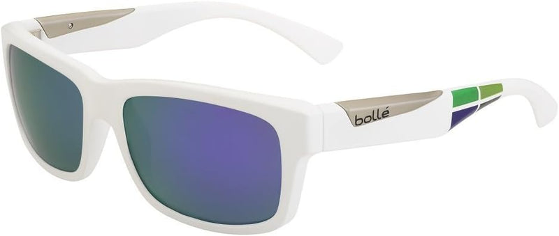 bollé Bollé Jude Herren Sonnenbrille M Matte White/Square Blue Violet, M Matte White/Square Blue Vio