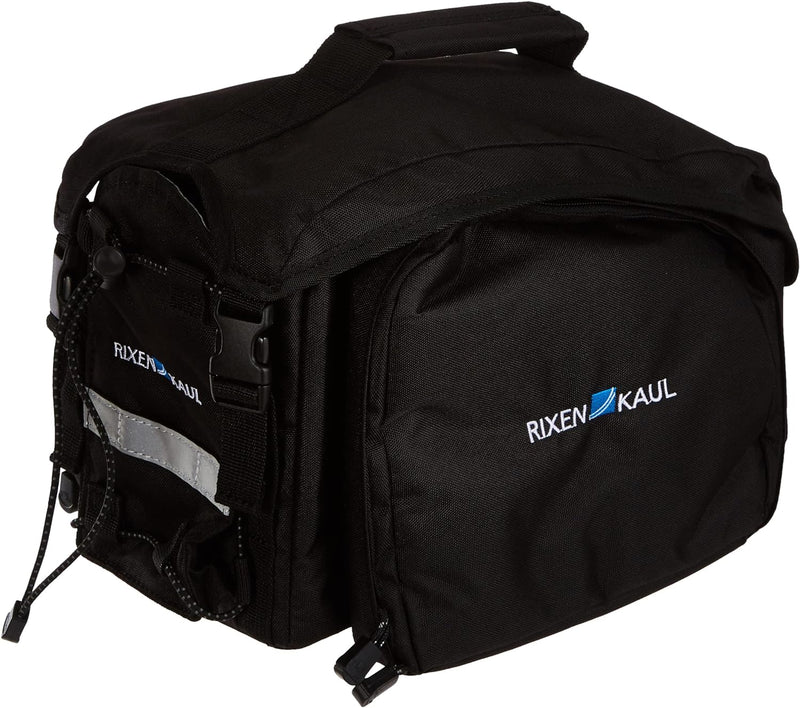 KlickFix 561205 Unisex Farradtasche Rackpack 1 Plus für Rackt Gepäckträgertasche, Schwarz, 28 x 35 x