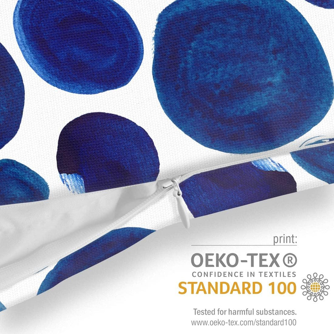 VOID Blaue Punkte Kissenbezug Kissenhülle Sofakissen Kissen Deko Outdoor-Kissen Dekokissen, Kissen G