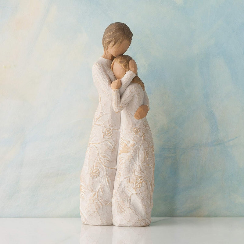 Enesco Willow Tree 26222 Figur Mir Nahestehend, 6,4 x 3,8 x 20,3 cm, Natur Einzelbett, Einzelbett