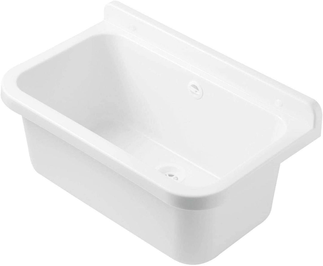 Kunststoff Ausgussbecken weiss, 550x340x210mm