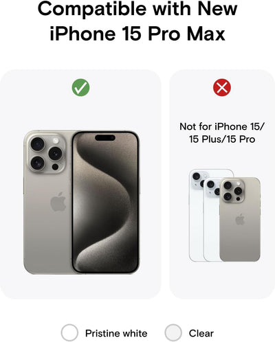 MOFT Magnetisch Hülle für iPhone 15 Pro Max mit MagSafe, Kompatibel mit MagSafe Wireless Zubehör, Ve