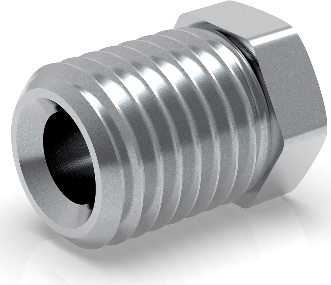 100x Verschraubung M10 x 1,25 für Bremsleitung 4,75 mm Bördel E Typ M Profi Verbinder DIN/ISO 1651 k