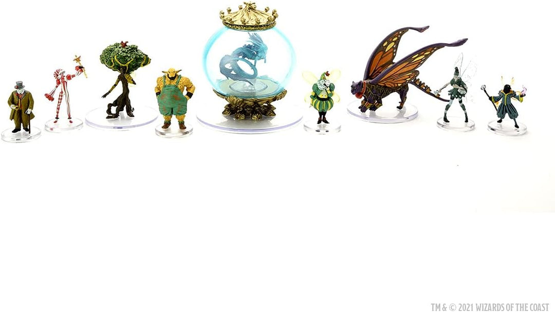 Wizkids Dungeons & Dragons Icons of The Realms Wild Beyond: Witchlight Carnival Set | DnD Miniaturen
