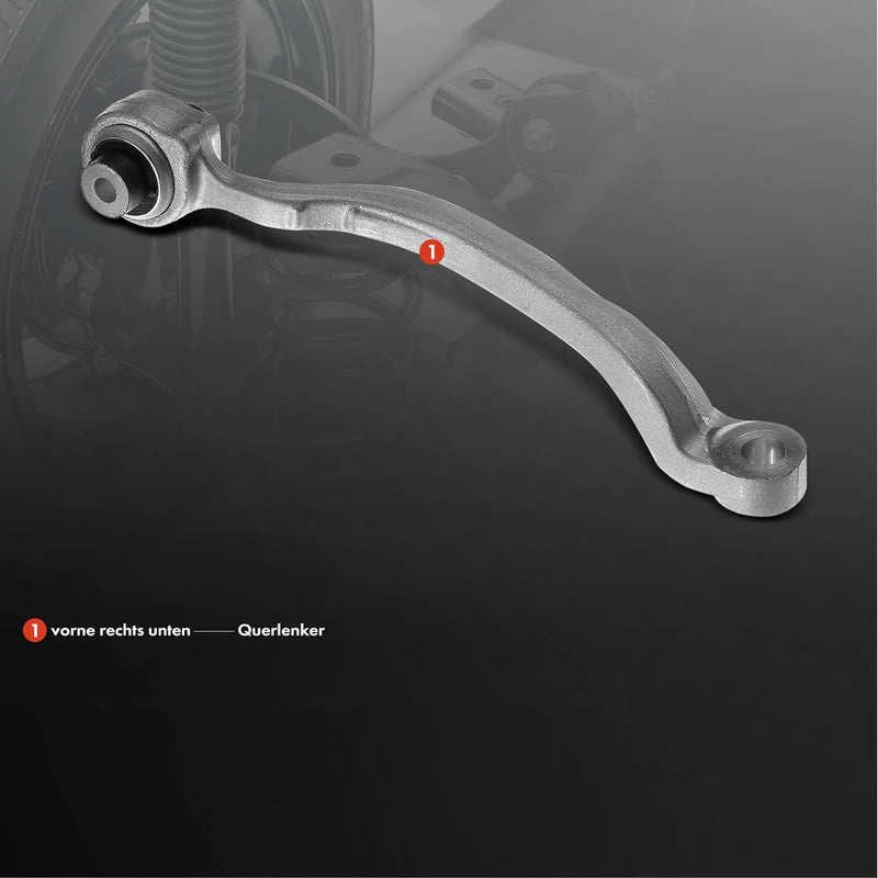 Frankberg Querlenker Vorderachse Rechts Unten Vorne Kompatibel mit W212 S212 E200 E220 E250 E300 E35