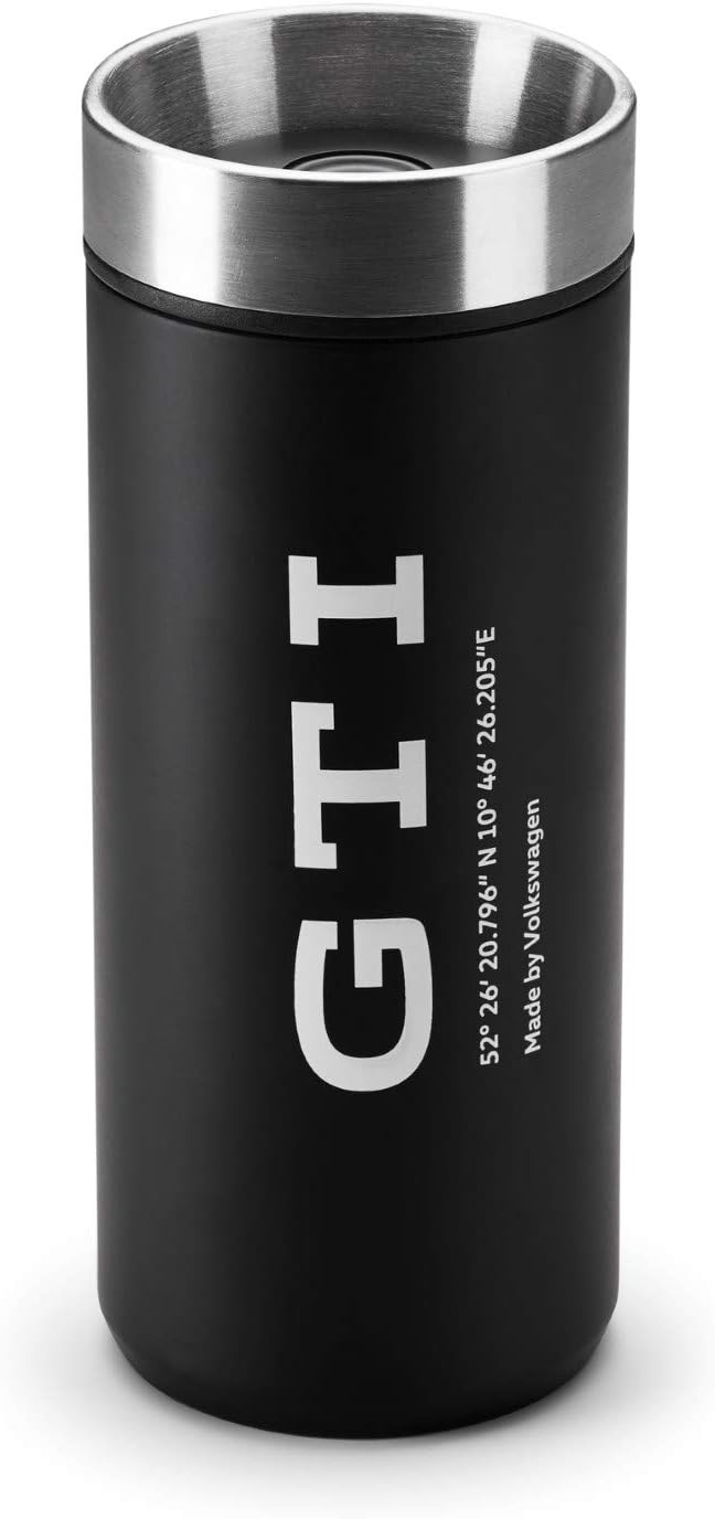 Volkswagen 5HV069604 GTI Thermo-/Isolierbecher, Edelstahl, 400ml