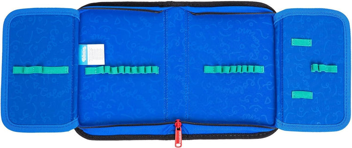 Goldkids Schulranzen Schulranzen-set NASA USA Weltraum Ranzen Kinderrucksack Federmappe Schuhbeutel