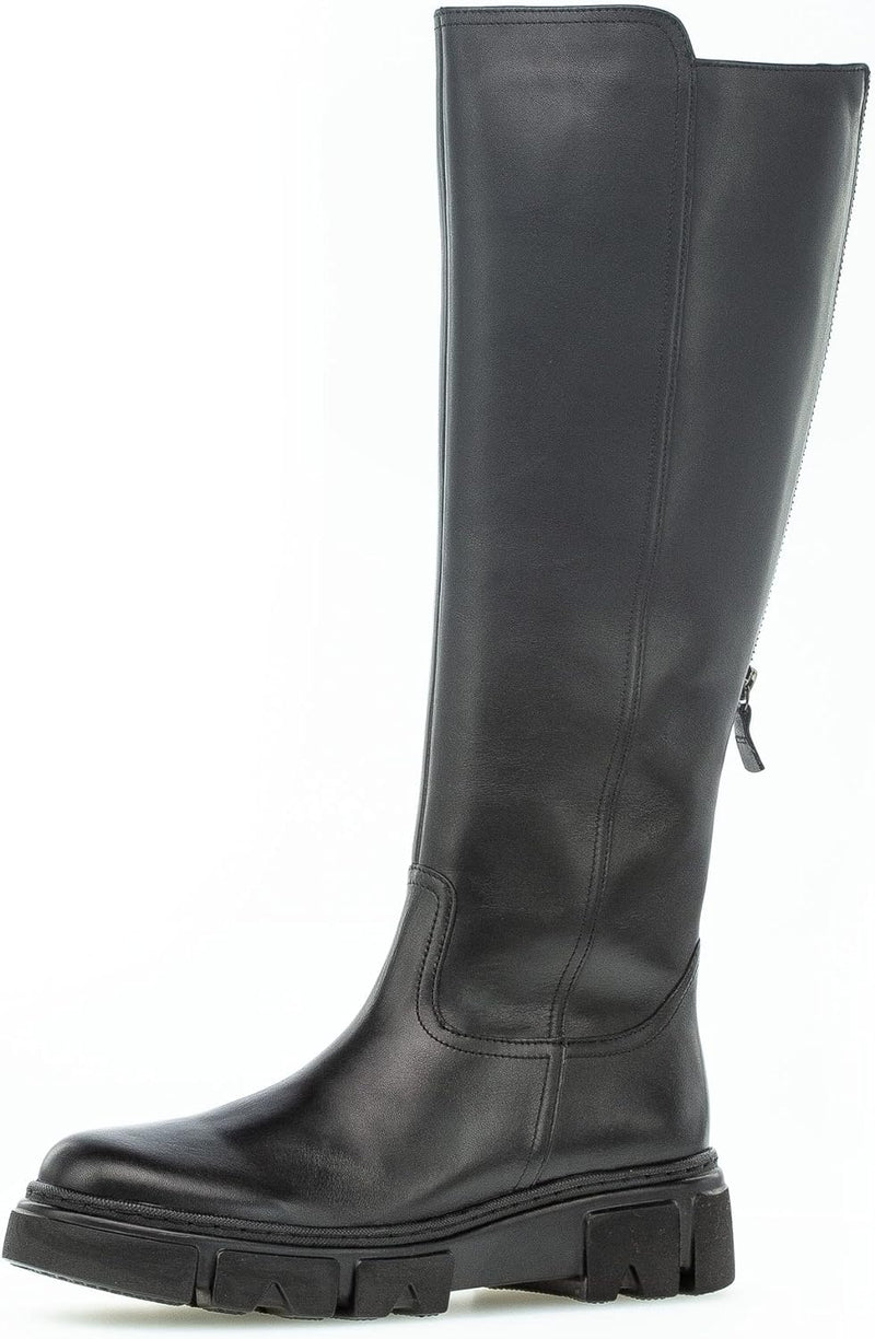 Gabor Damen Klassische Stiefel, Frauen Stiefel,Wechselfussbett 35 EU Schwarz, 35 EU Schwarz