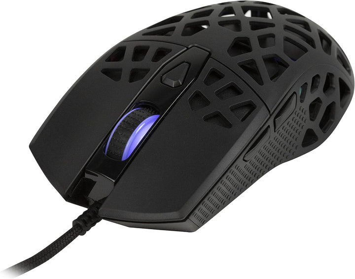 Konix Drakkar Kabelgebundene Gaming-Maus Aegir Ultra Light 70 g für PC - 7 Tasten - 7 DPI-Stufen - R