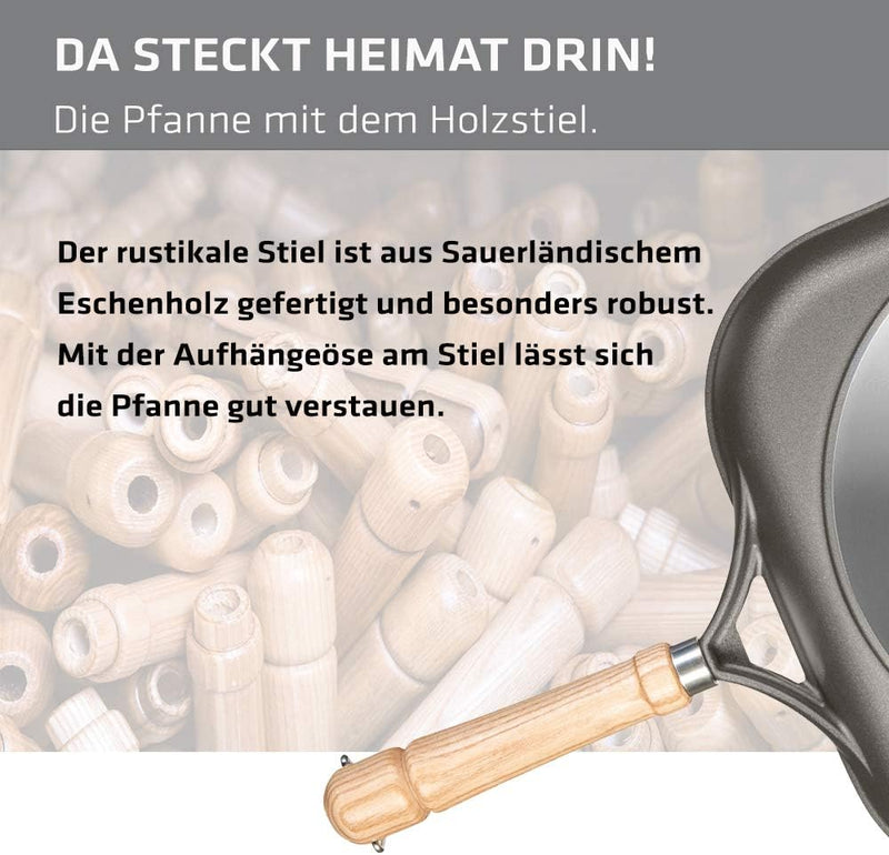 Berndes BONANZA Grillpfanne 28 x 28 cm, robuster Aluguss, antihaftversiegelt, eckig 28 cm Grillpfann