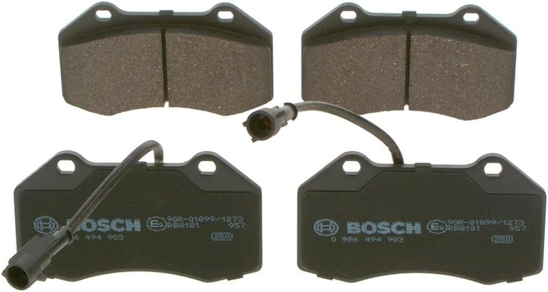 Bosch BP1891 Bremsbeläge - Vorderachse - ECE-R90 Zertifizierung - vier Bremsbeläge pro Set