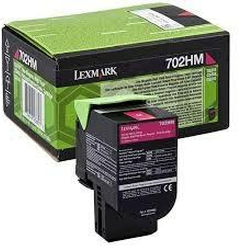 Lexmark 70C2HM0 High Capacity Return Program Toner Cartridge, magenta