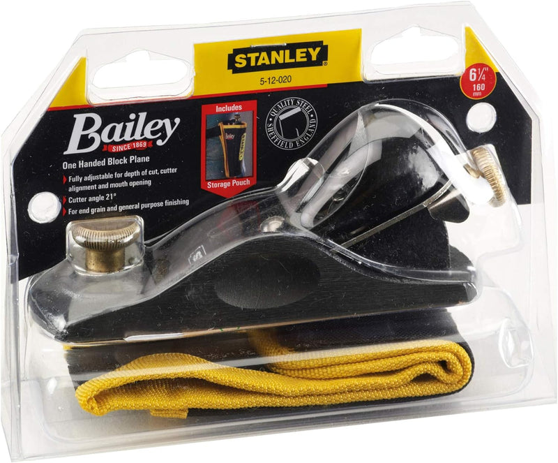 Stanley - 9.1/2 Hirnholzhobel C/w Pouch 5-12-020 - STA512020 1 Multi, 1 Multi