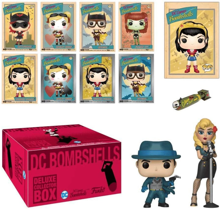Funko Pop DC Comics Bombshells Deluxe Collectors Box Batman