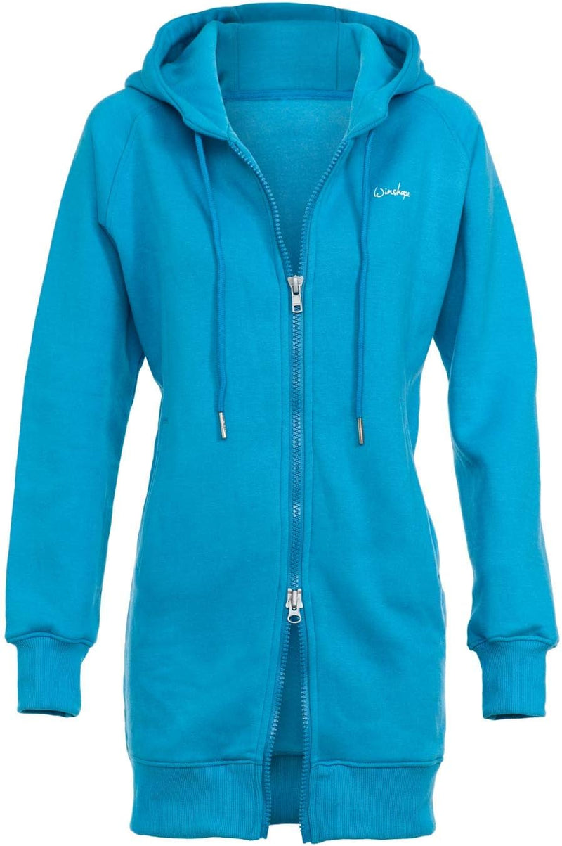 WINSHAPE Damen Kapuzenpullover L Sky-blue, L Sky-blue