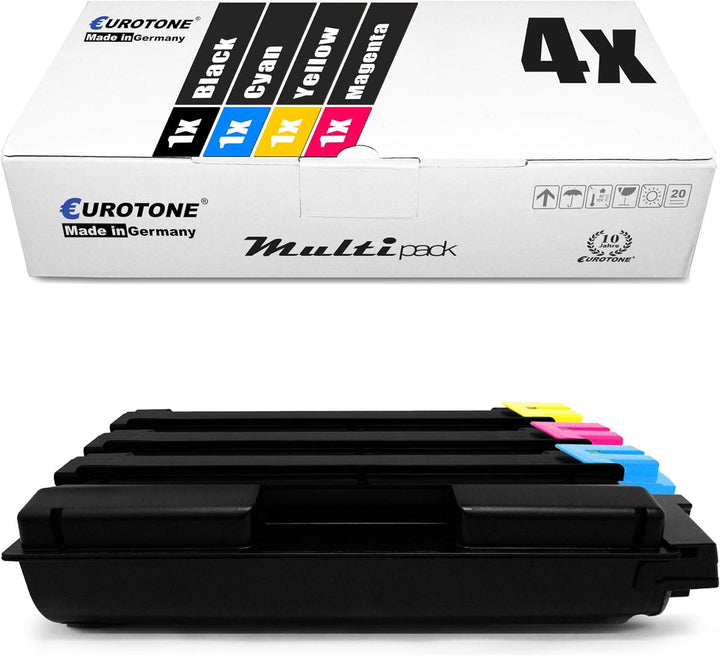 4X Müller Printware Toner für Kyocera Ecosys ECOSYS M 6030 6030 6530 6530 CDN ersetzt TK5140 Set aus