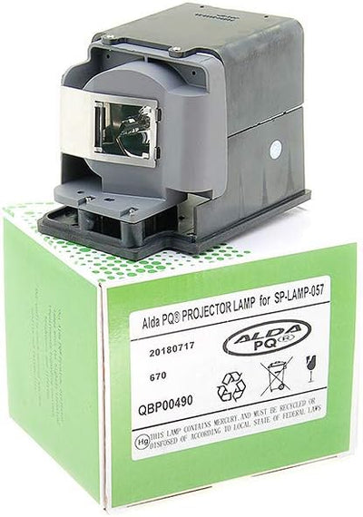Alda PQ Premium, Beamer Lampe kompatibel mit INFOCUS IN2112, IN2114, IN2116, SP-LAMP-057 Projektoren