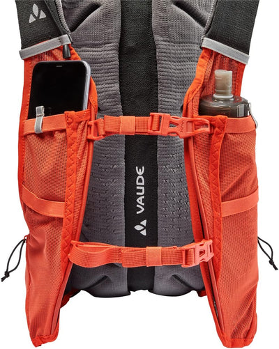 VAUDE Trail Spacer 8 - Wanderrucksack - 8 Liter Burnt Red, Burnt Red