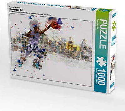 CALVENDO Puzzle Basketball Art 1000 Teile Lege-Grösse 64 x 48 cm Foto-Puzzle Bild von Dirk Meutzner