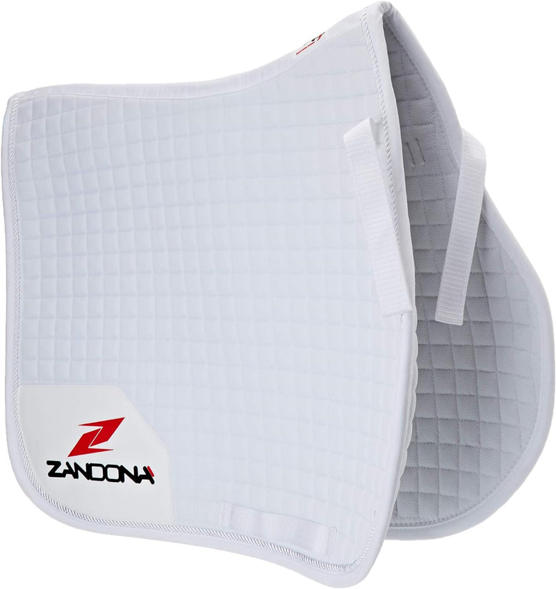 Zandonà MCL Jumping Saddle-Pad, Schutz für Pferde Pony Bianco, Pony Bianco