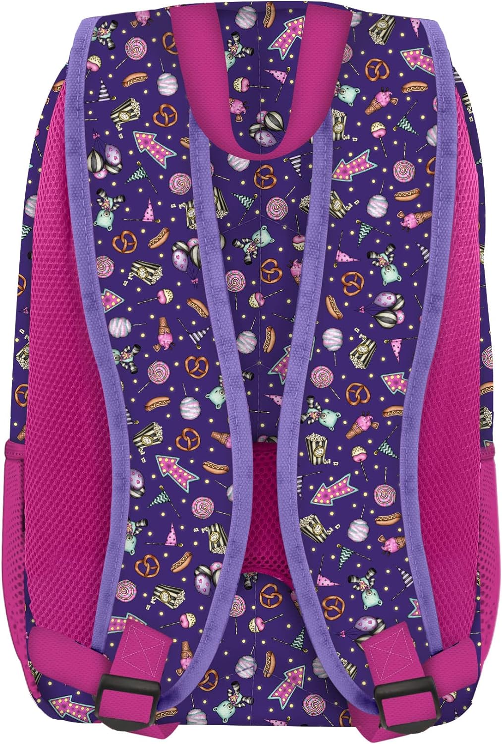 Santoro Unisex Kinder Rucksack mit 3 Reissverschlüssen Gorjuss Fairground Up and Away 29 x 45 x 17 c