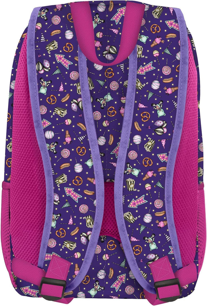 Santoro Unisex Kinder Rucksack mit 3 Reissverschlüssen Gorjuss Fairground Up and Away 29 x 45 x 17 c