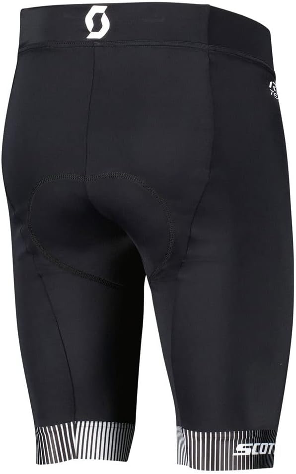 Scott RC Team ++ Fahrrad Hose kurz schwarz/weiss 2024: Grösse: XS (42/44)