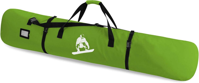 Snowboard Tasche Snow Boardbag mit Adressfeld 166 cm Limette 166 cm, Limette 166 cm