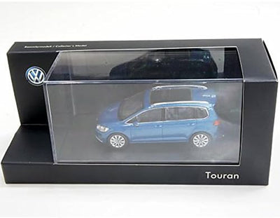 Volkswagen 5TB099300Q5Y Modellauto Touran Mqb 1:43, Caribbean Blue Metallic