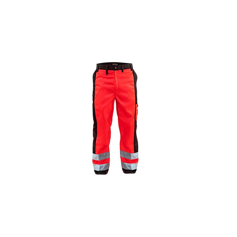 Blaklader 15831860 Hose mit hoher Sichtbarkeit, Rot/Schwarz, grootte C148 C148 Red / Black, C148 Red