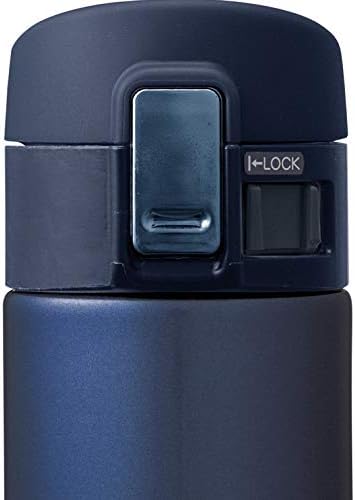 KitchenCraft - Zojirushi Reisebecher/Thermosbecher aus Edelstahl - 480 ml - Smokey Blue 6.7 x 6.7 x