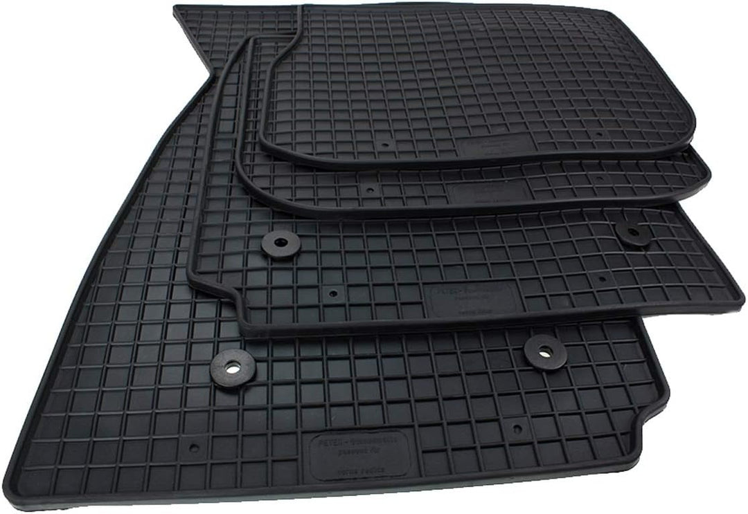 kfz-premiumteile24 Premium Gummimatten Kompatibel mit A4 + S4 (B5 8D) Limousine Avant Baujahr 1994-1