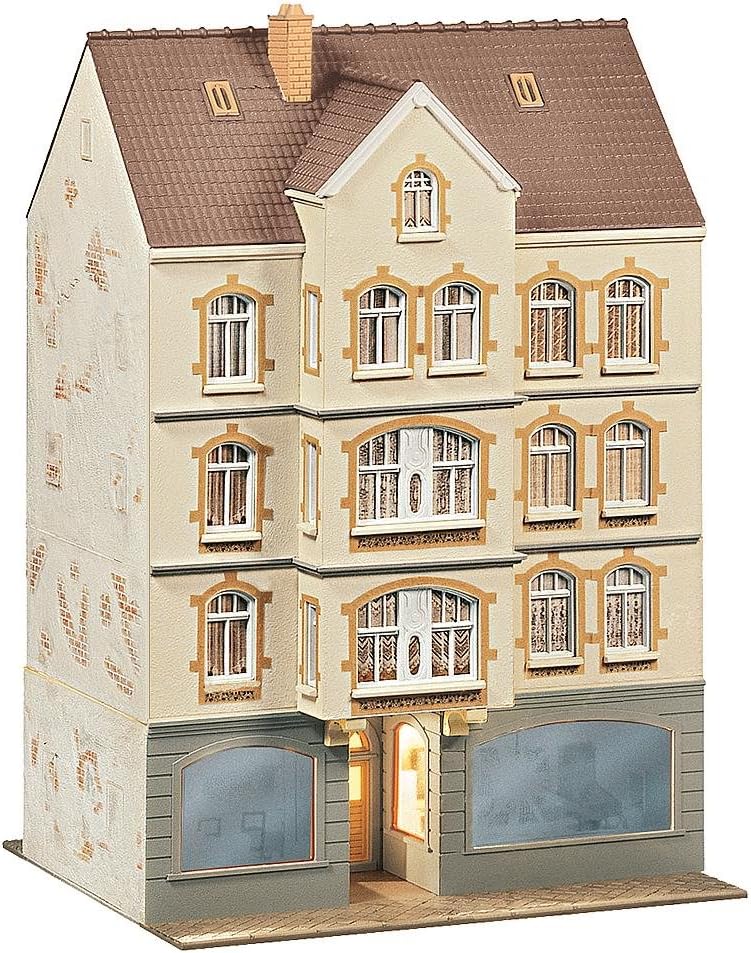 FALLER 130447 - Stadthaus mit Kneipe 135 x 125 x 200 mm