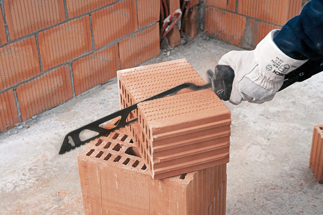 Bosch Professional Säbelsägeblatt S 1243 HM Endurance for Brick (für Baustein, 300 x 50 x 1,5 mm, Zu