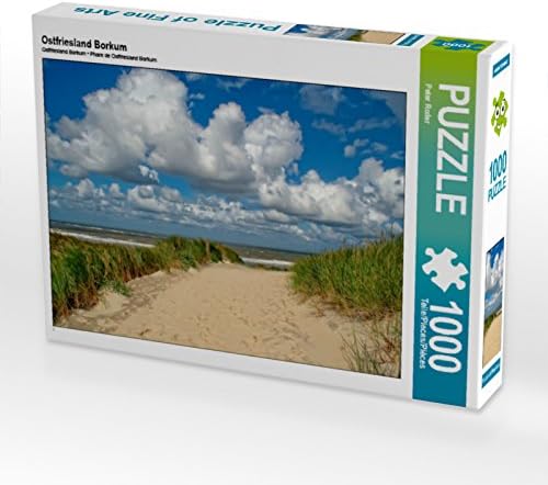 CALVENDO Puzzle Ostfriesland Borkum 1000 Teile Lege-Grösse 64 x 48 cm Foto-Puzzle Bild von Peter Rod