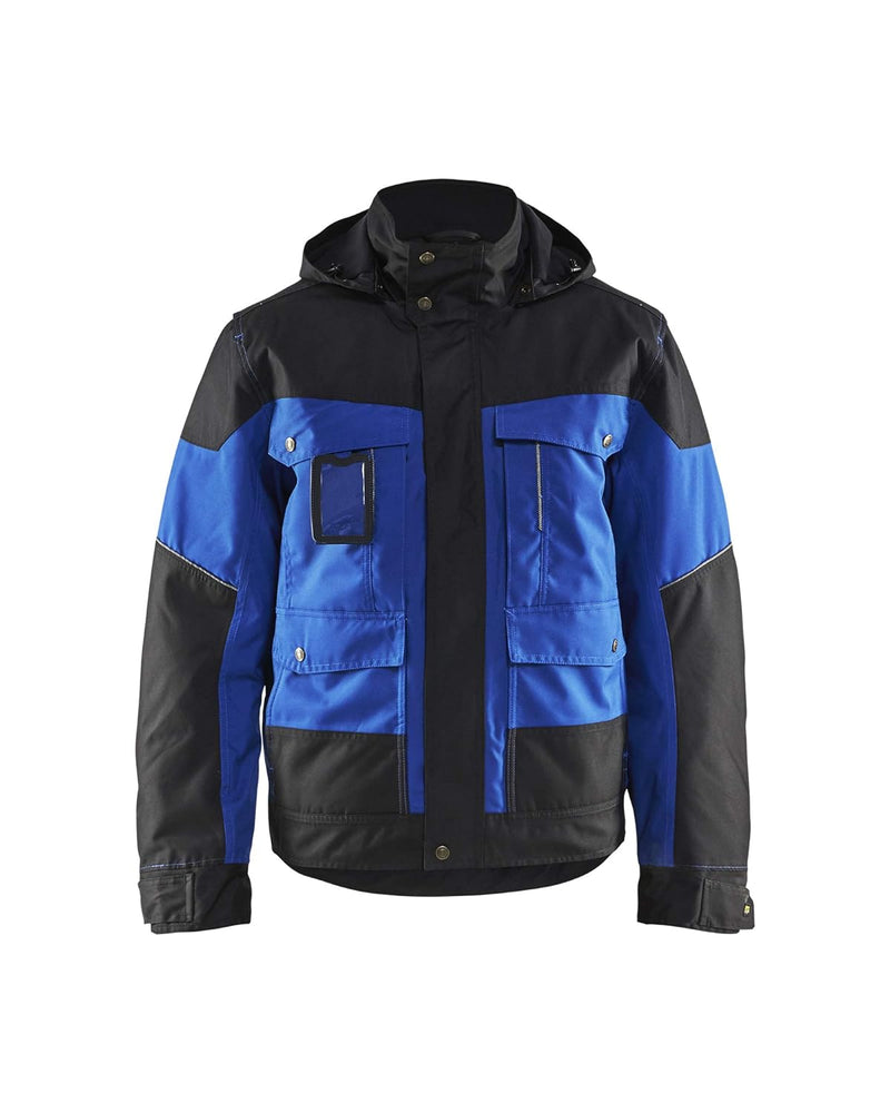 Blåkläder Workwear Winterjacke mit Kapuze"4886", kornblau/schwarz, 3XL, 1 Stück, 67-48861977-8599-3X