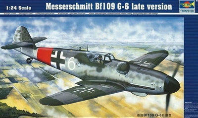 Trumpeter TRU02408 2408 Modellbausatz Messerschmitt Bf 109 G-6 späte Version