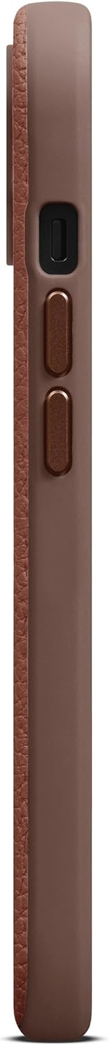 Woolnut Leder Hülle Case für iPhone 15 - Cognac Braun iPhone 15 Braun, iPhone 15 Braun