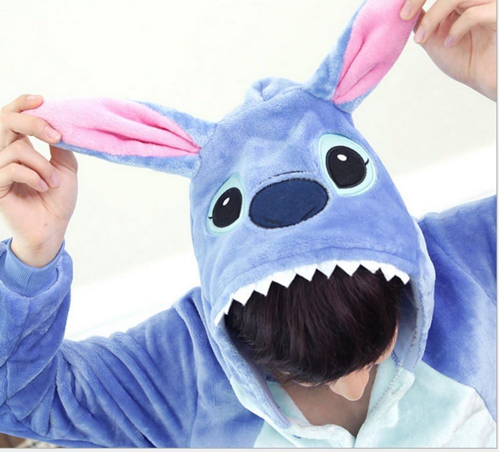 Heisses Unisex-Kostüm für Karneval und Halloween, Cosplay Zoo, Einheitsgrösse, stiit/L L Stiitch Hel