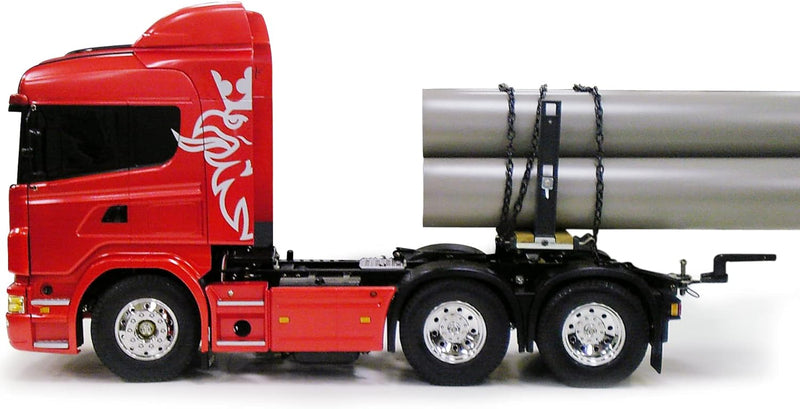 TAMIYA TMYTAM56323 300056323 - Scania R620 Highline,ferngesteuerte 3Achs LKW Zugmaschine, 1:14, Baus