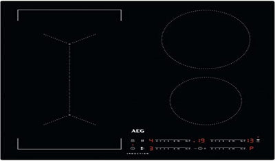 AEG IKB64443IB MaxiSense® Induktionskochfeld 60 cm 4 Kochzonen mit Brückenfunktion und kratzfester O