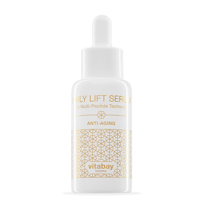 Vitabay Daily Lift Serum 50 ml • Mit Multi-Peptid Technologie für starken Lifting- und Anti-Aging Ef