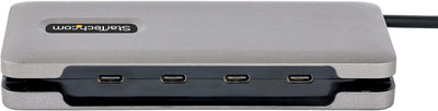 StarTech.com 4-Port USB-C Hub - 4X Ports - 100W Power Delivery Pass-Through - USB 3.1/3.2 Gen 2 10Gb