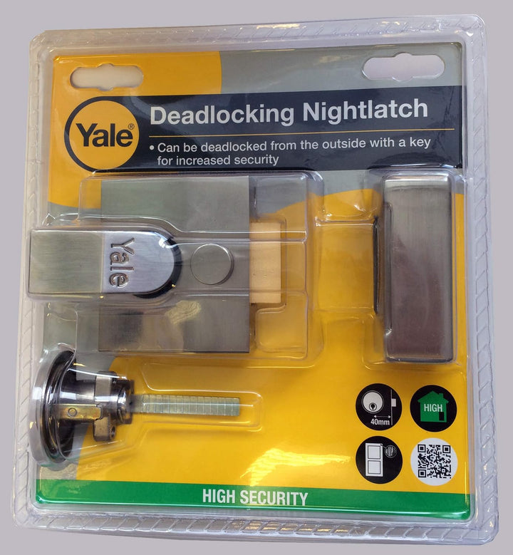 Yale Locks P85 Deadlocking Nightlatch DMG Cylinder 40, 40